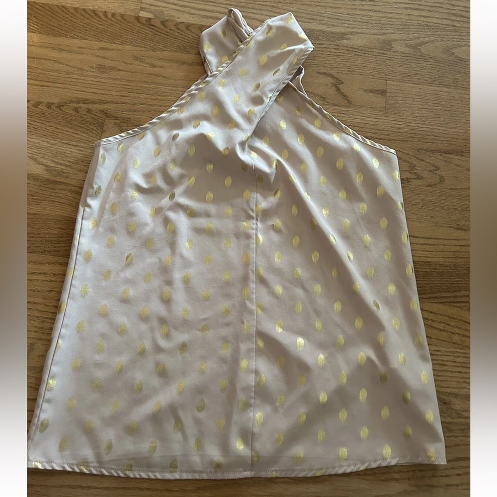 New Women's Shein Polka Dot Summer Shirt Top Size Medium Cute